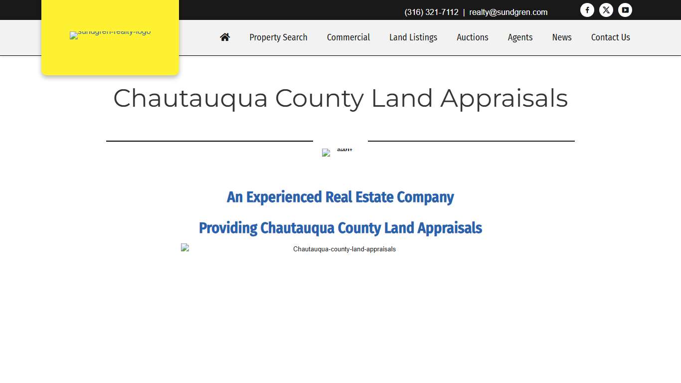 Chautauqua County Land Appraisals | Sundgren Realty